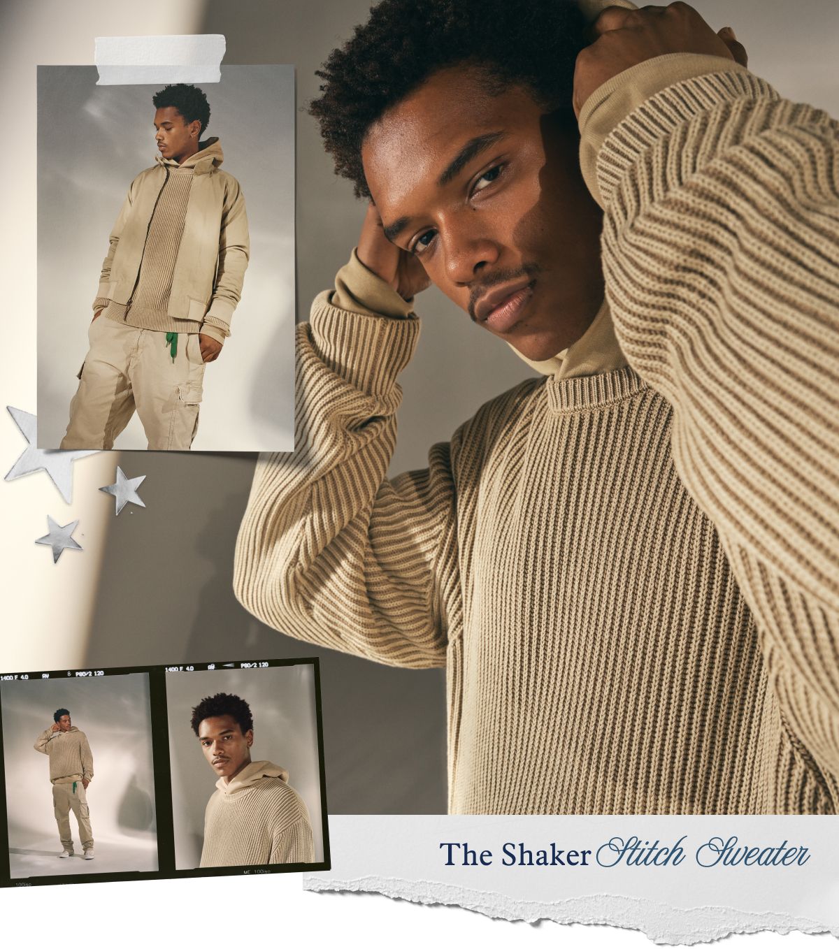 The Shaker Stitch Sweater