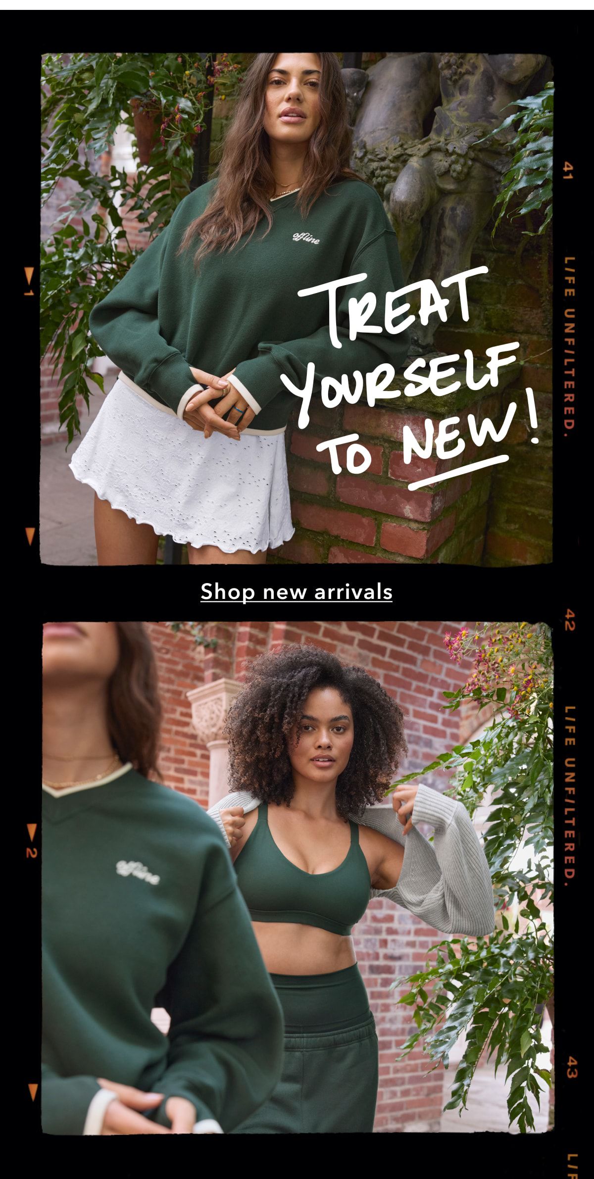 TREAT YOURSELF TO NEW | Shop new arrivals