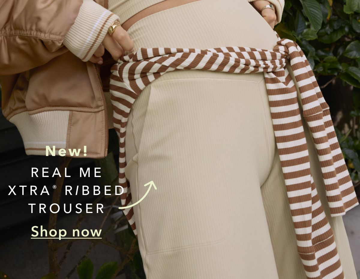 New! REAL ME XTRA® RIB TROUSER | Shop now