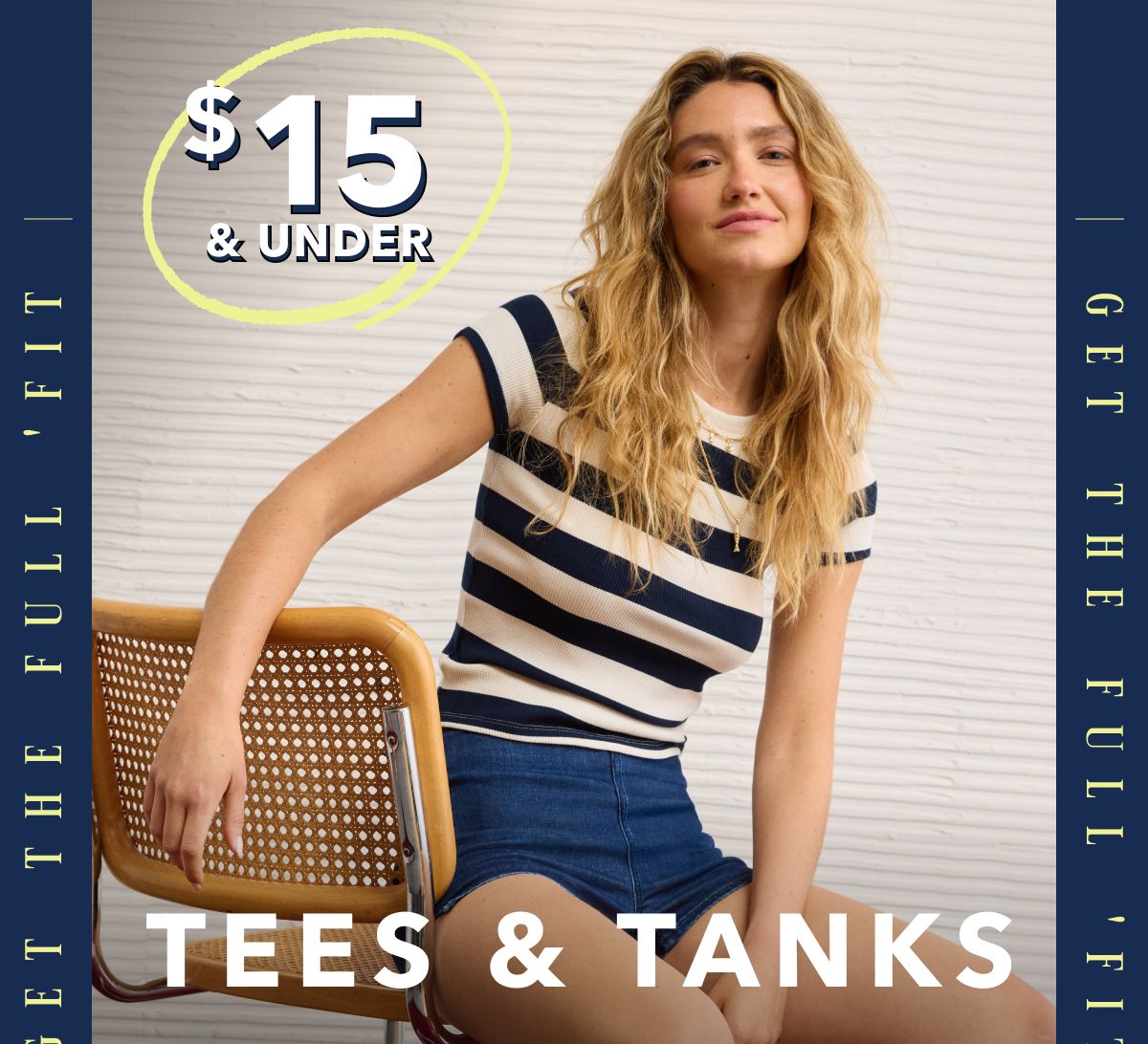$15 & Under | Tees & Tanks | Get the full 'fit