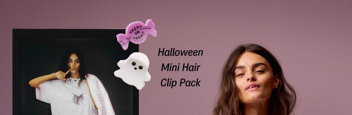 Halloween Mini Hair Clip Pack