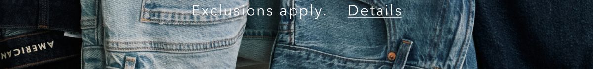 Exclusions apply. Details
