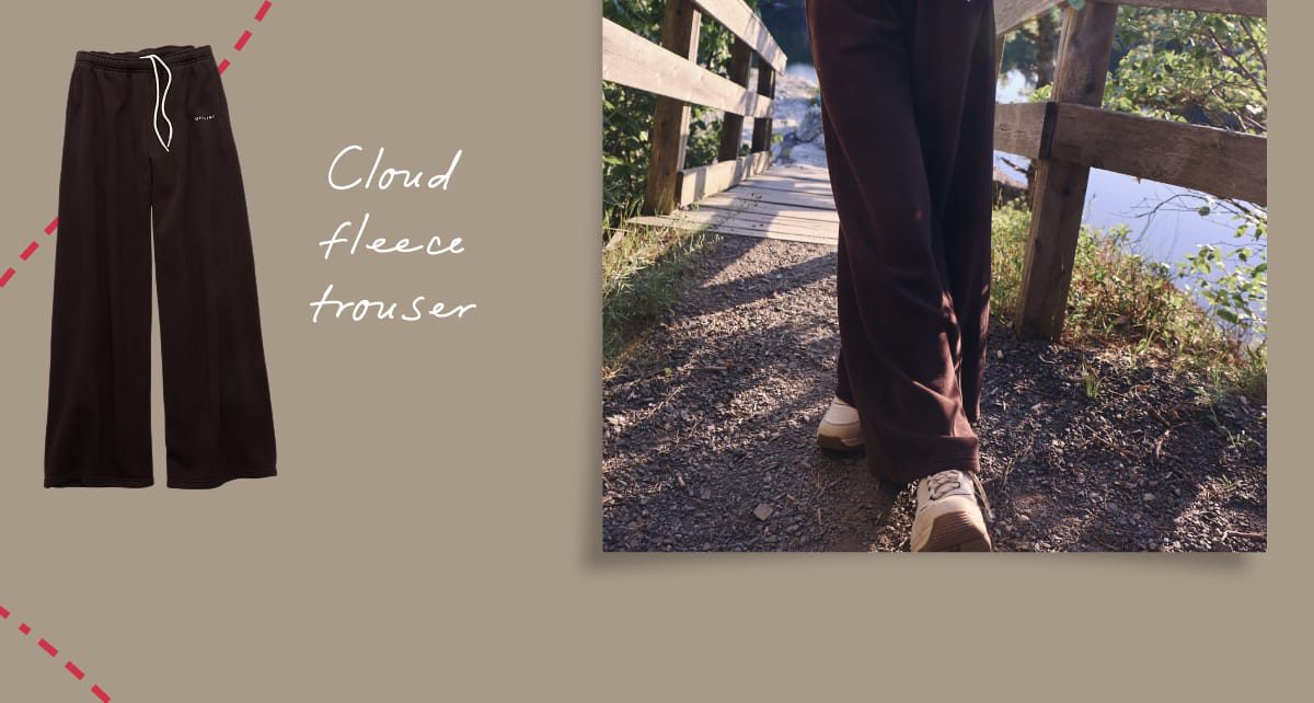Cloud Fleece baggy trouser