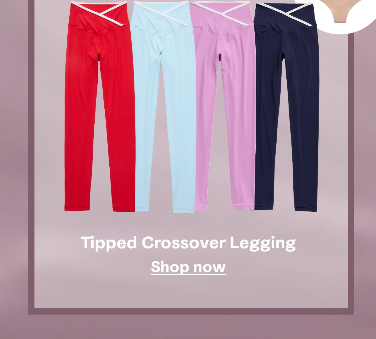 Tipped Crossover Legging | Shop now