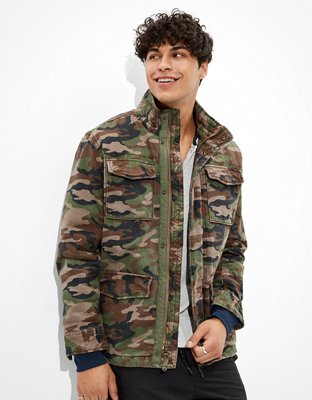 military sherpa jacket