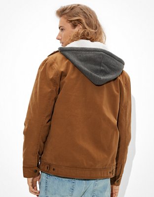 ae hooded workwear jacket