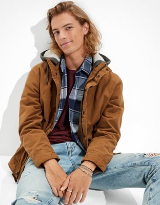 American eagle waxed cotton workwear jacket online