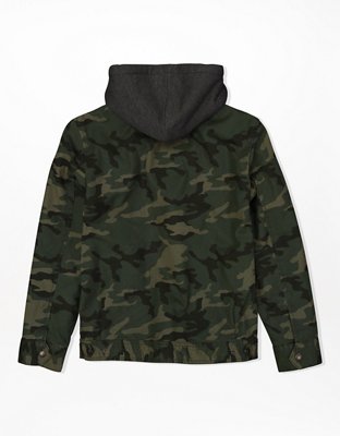 ae hooded workwear jacket