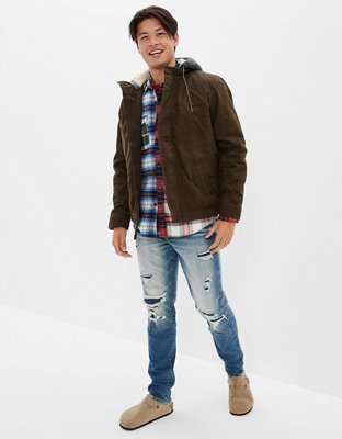 American eagle waxed hot sale cotton workwear jacket