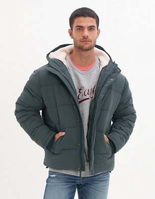 American eagle 2024 mens puffer jacket