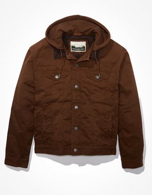 AE Hooded Twill Jacket