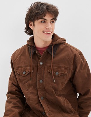 AE Hooded Twill Jacket