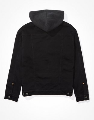 Blouson de camionneur à capuchon en toile AE
