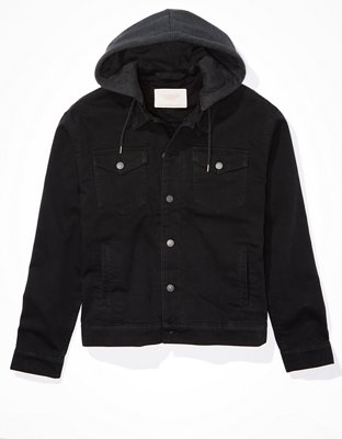 Blouson de camionneur à capuchon en toile AE