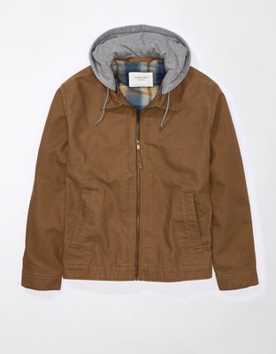 AE Fleece Hooded Workwear Jacket