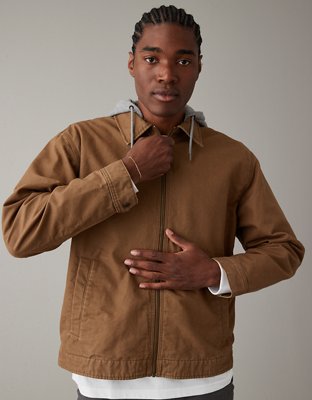 American eagle waxed shop cotton workwear jacket