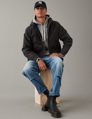 AE Fleece Hooded Workwear Jacket