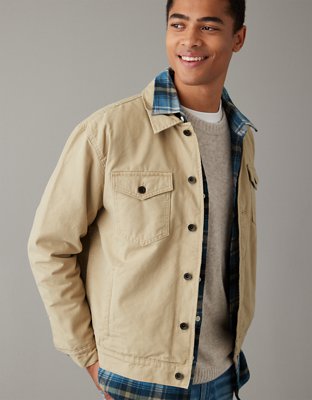 American eagle outfitters 2024 men's denim jacket