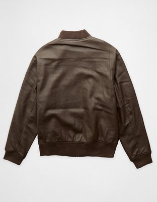 AE Leather Bomber