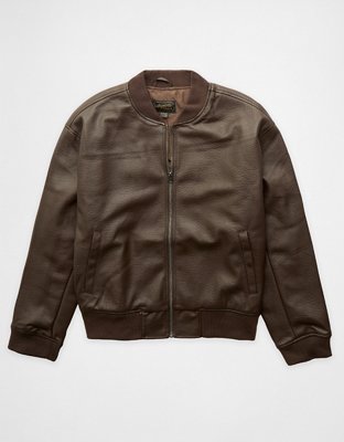 AE Leather Bomber