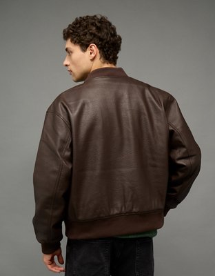 AE Leather Bomber