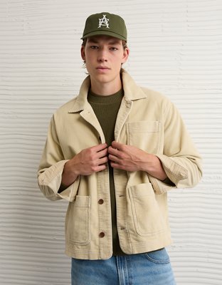 Manteau de travail en velours côtelé AE