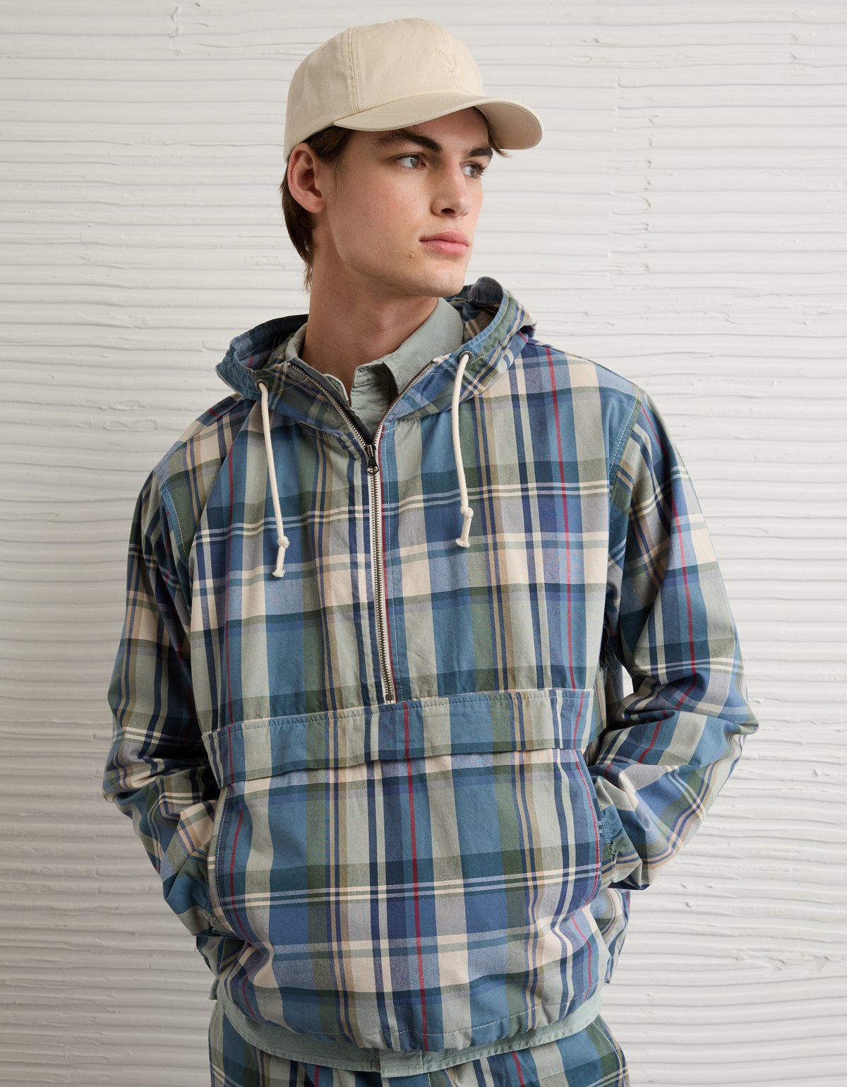 AE Plaid Anorak Jacket - image 2