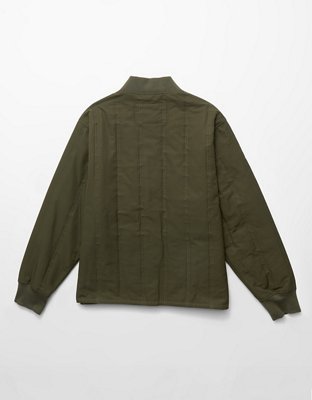 AE Quilted Bomber Jacket
