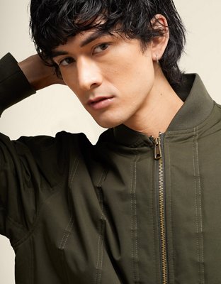 AE Quilted Bomber Jacket