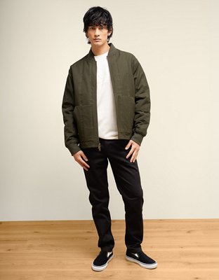 AE Quilted Bomber Jacket