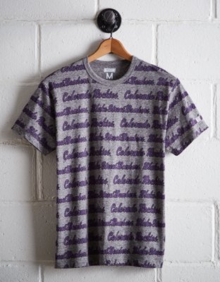 Tailgate Men's Colorado Rockies All Over Graphic Tee - Free Shipping & Returns