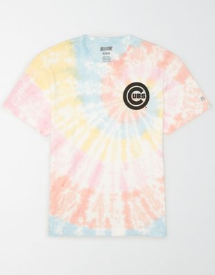 chicago cubs tie dye shirt