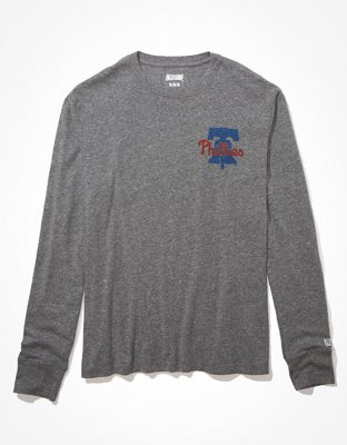 Мужские футболки American Eagle Tailgate Men's Philadelphia Phillies Long-Sleeve Graphic T-Shirt — фото 2