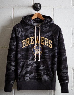 Tailgate Men's Milwaukee Brewers Camo Hoodie - Free Shipping & Returns