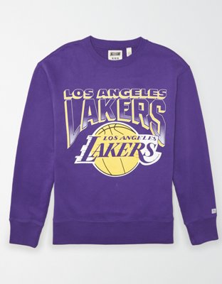 purple lakers sweatshirt