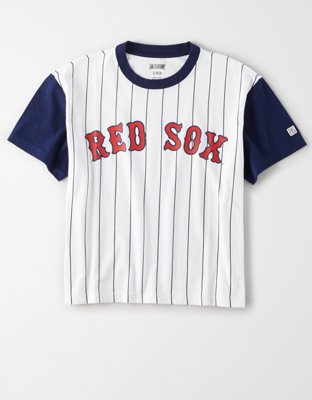 red sox crop top