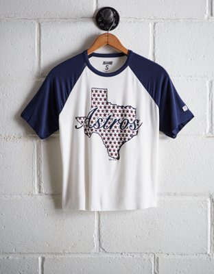 Tailgate Women's Houston Astros Cut-Off Baseball Tee - Free Shipping & Returns