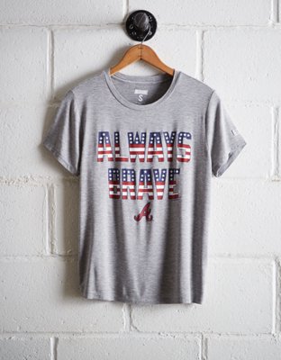 Tailgate Women's Atlanta Braves Boyfriend Tee - Free Shipping & Returns