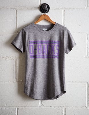 Tailgate Women's D-Backs Chest Stripe T-Shirt - Free Shipping & Returns