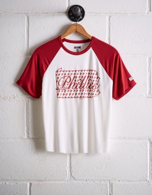 Tailgate Women's Philadelphia Phillies Cut-Off Baseball Tee - Free Shipping & Returns