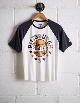 Tailgate Women's Pittsburgh Pirates Cut-Off Baseball Tee - Free Shipping & Returns