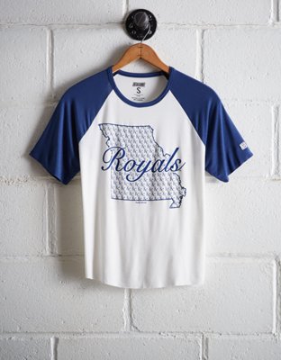 Tailgate Women's Kansas City Royals Cut-Off Baseball Tee - Free Shipping & Returns