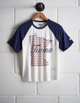 Tailgate Women's Minnesota Twins Cut-Off Baseball Tee - Free Shipping & Returns