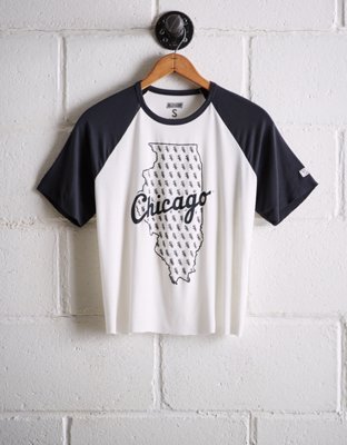 Tailgate Women's Chicago White Sox Cut-Off Baseball Tee - Free Shipping & Returns