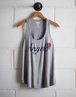 Tailgate Women's Los Angeles Angels Scoop Neck Tank - Free Shipping & Returns