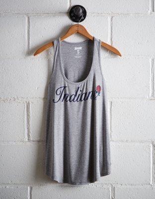 Tailgate Women's Cleveland Indians Scoop Neck Tank - Free Shipping & Returns