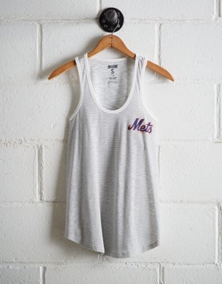 Tailgate Women's NY Mets Striped Scoop Neck Tank - Free Shipping & Returns
