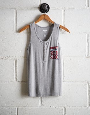 Tailgate Women's Boston Red Sox Henley Tank - Free Shipping & Returns