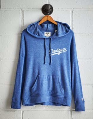 Tailgate Women's Los Angeles Dodgers Plush Hoodie - Free Shipping & Returns