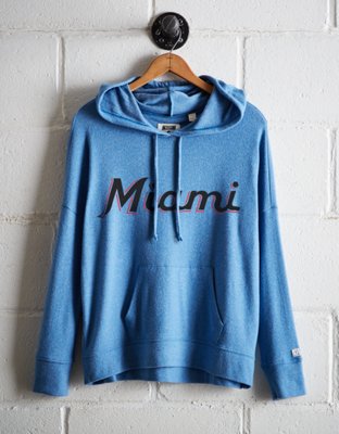 Tailgate Women's Miami Marlins Plush Hoodie - Free Shipping & Returns